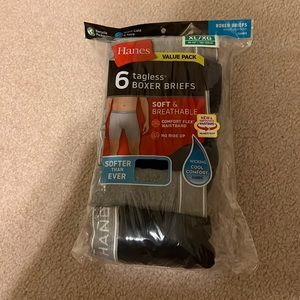 NIB 6 tagless Boxer Briefs